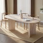 Nordure Mesa de Comedor Sabella Travertino